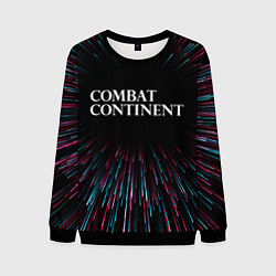 Свитшот мужской Combat Continent infinity, цвет: 3D-черный