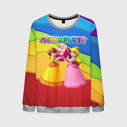 Свитшот мужской Mario Party - Nintendo, цвет: 3D-меланж