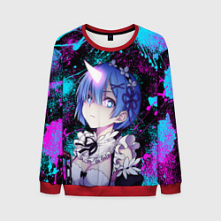 Мужской свитшот РеЗеро - Неоновые краски - Рем