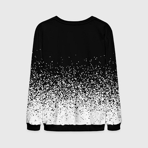 Мужской свитшот Летчик из России и герб РФ: символ сверху / 3D-Черный – фото 2