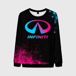 Мужской свитшот Infiniti - neon gradient