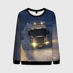 Мужской свитшот Для фуры Scania нет преград