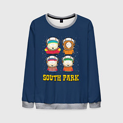 Мужской свитшот South park космонавты