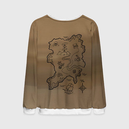 Мужской свитшот Доктор Ливси / 3D-Белый – фото 2