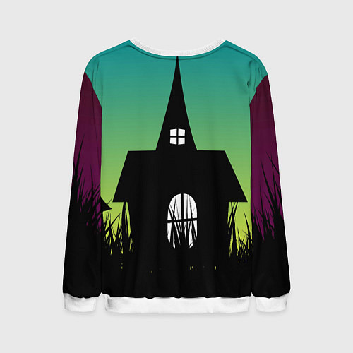 Мужской свитшот Мороженое - зомби / 3D-Белый – фото 2