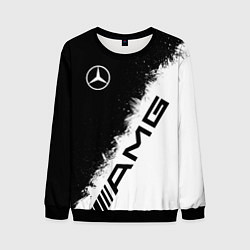 Мужской свитшот Мерседес - АМГ - Краски