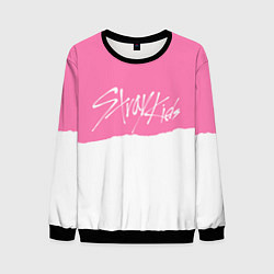 Мужской свитшот Stray Kids pink and white