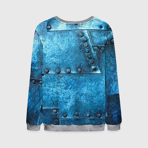 Мужской свитшот Из стали / 3D-Меланж – фото 2