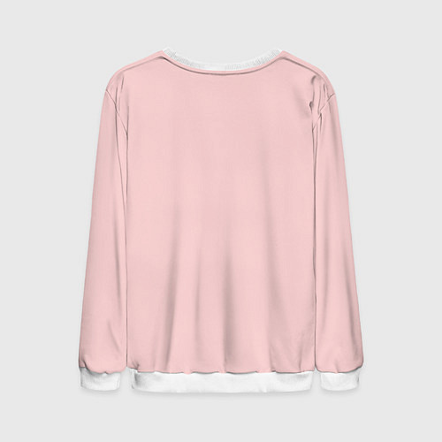 Мужской свитшот Любовный чат / 3D-Белый – фото 2