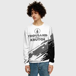 Свитшот мужской Thousand Foot Krutch логотип, цвет: 3D-белый — фото 2