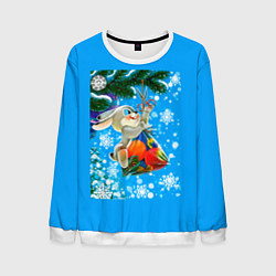 Мужской свитшот Новогодний подарок для зайки