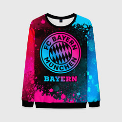 Мужской свитшот Bayern - neon gradient