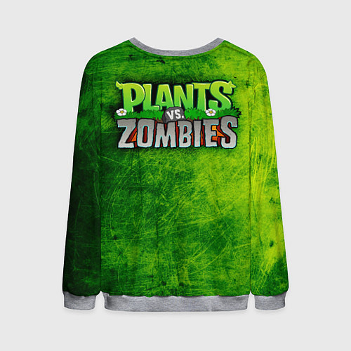 Мужской свитшот Green zombie / 3D-Меланж – фото 2