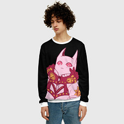 Свитшот мужской Милый стенд Killer Queen - Jojo, цвет: 3D-белый — фото 2