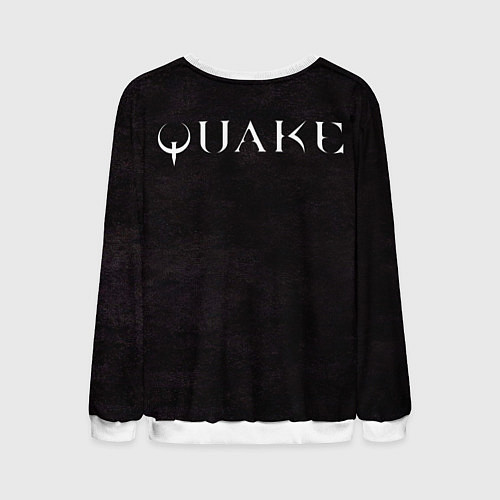 Мужской свитшот Quake 1 / 3D-Белый – фото 2