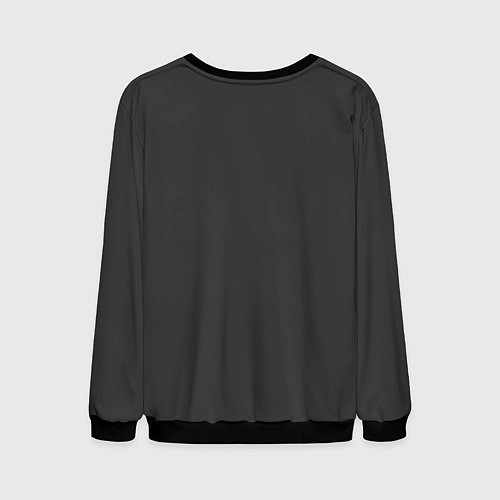 Мужской свитшот Рождественская вечеринка / 3D-Черный – фото 2