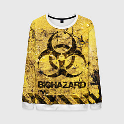 Свитшот мужской Danger biohazard, цвет: 3D-белый