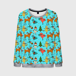 Мужской свитшот Animals on the rink