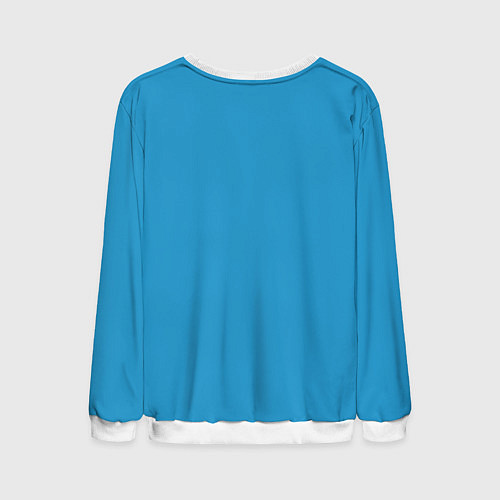 Мужской свитшот Гипнотические окружности / 3D-Белый – фото 2