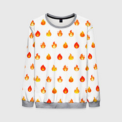 Мужской свитшот Мерцающие искры на светлом