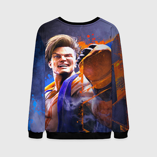 Мужской свитшот Street Fighter VI / 3D-Черный – фото 2