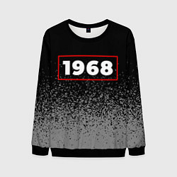 Мужской свитшот 1968 - в красной рамке на темном