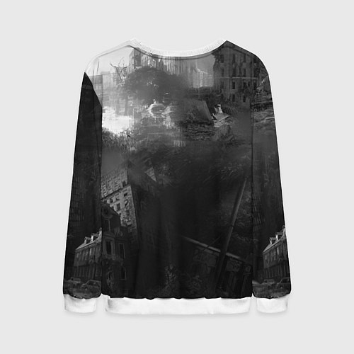 Мужской свитшот TV series The last of us / 3D-Белый – фото 2
