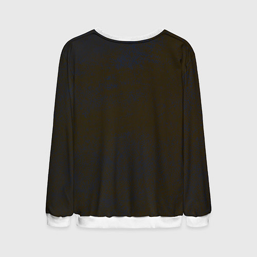 Мужской свитшот Футболист с мячом в сетке / 3D-Белый – фото 2