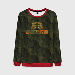 Свитшот мужской Константин камуфляж, цвет: 3D-красный
