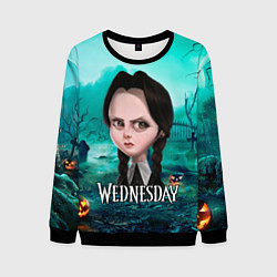 Мужской свитшот Семейка Аддамс фан-арт