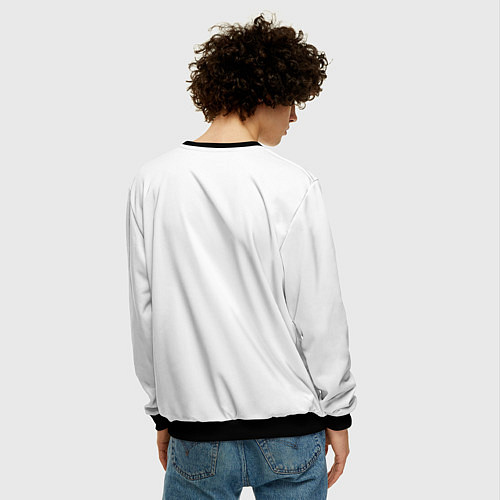 Мужской свитшот Актёр Ли Дон Ук / 3D-Черный – фото 4