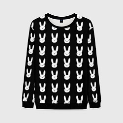 Мужской свитшот Bunny pattern black