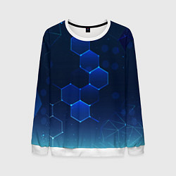 Мужской свитшот Абстрактная сетка