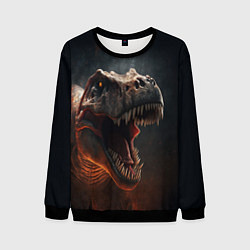 Свитшот мужской The big dinosaur, цвет: 3D-черный