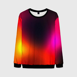 Свитшот мужской Абстрактная текстура, цвет: 3D-черный