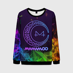 Свитшот мужской Mamamoo emblem, цвет: 3D-черный