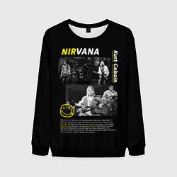 Мужской свитшот Nirvana bio