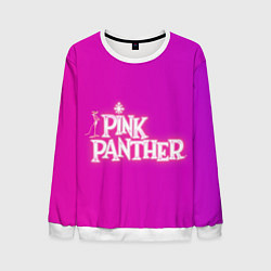 Свитшот мужской Pink panther, цвет: 3D-белый