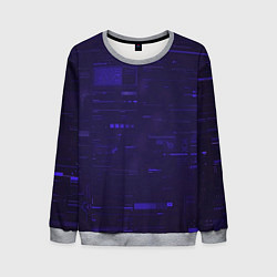 Мужской свитшот Киберпанк изнутри