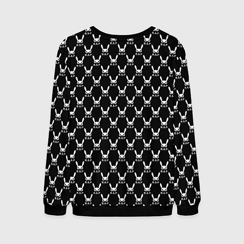 Мужской свитшот B A P логотип / 3D-Черный – фото 2
