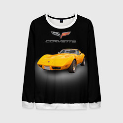 Мужской свитшот Американский спорткар Chevrolet Corvette Stingray