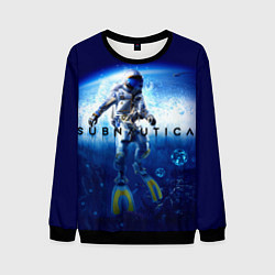 Мужской свитшот Subnautica аквалангист