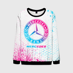 Мужской свитшот Mercedes neon gradient style