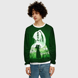 Свитшот мужской Sagi-rin, цвет: 3D-белый — фото 2