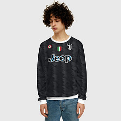 Свитшот мужской Криштиану Роналду Ювентус форма 2223 гостевая, цвет: 3D-белый — фото 2
