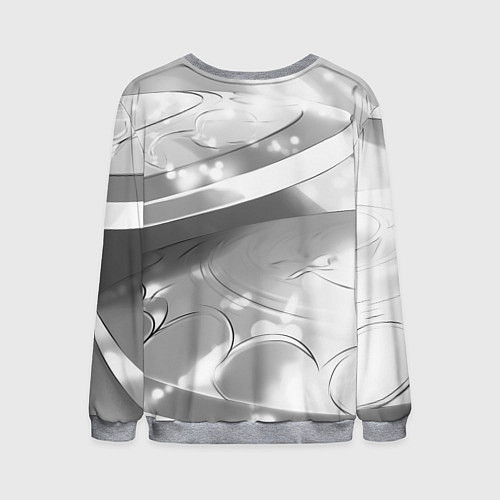 Мужской свитшот Аниме девушка в откровенном костюме / 3D-Меланж – фото 2