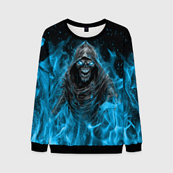 Свитшот мужской Жнец, цвет: 3D-черный