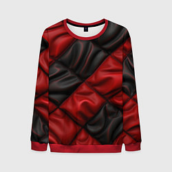 Свитшот мужской Red black luxury, цвет: 3D-красный