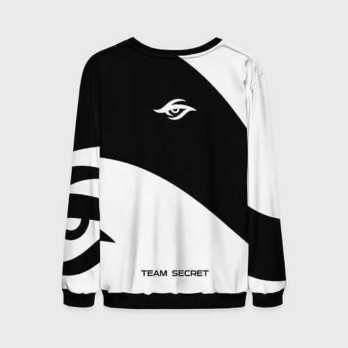 Мужской свитшот Форма Team Secret white / 3D-Черный – фото 2