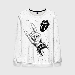 Мужской свитшот Rolling Stones и рок символ